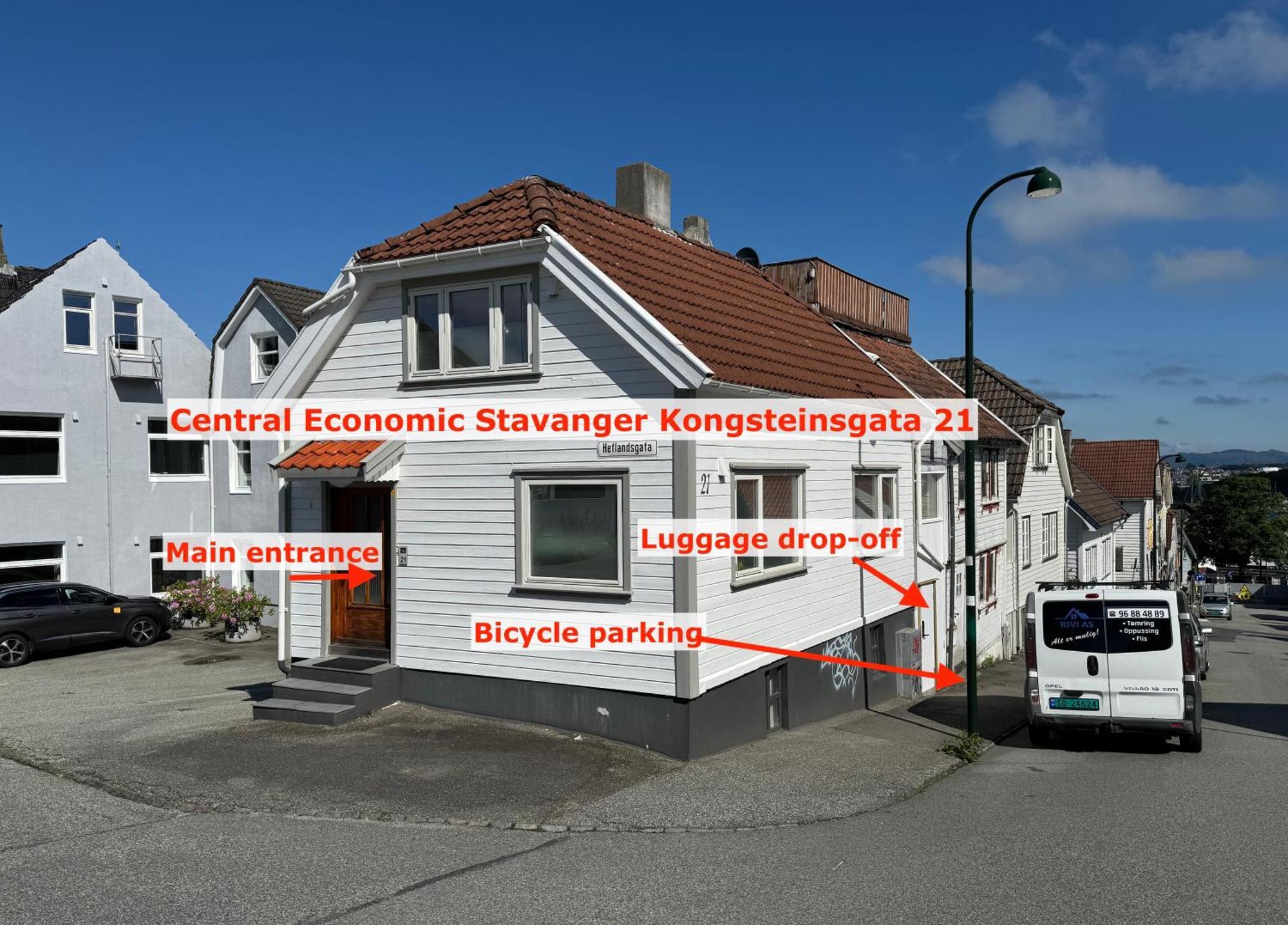 Central Economic Stavanger Kongsteinsgata Екстер'єр фото